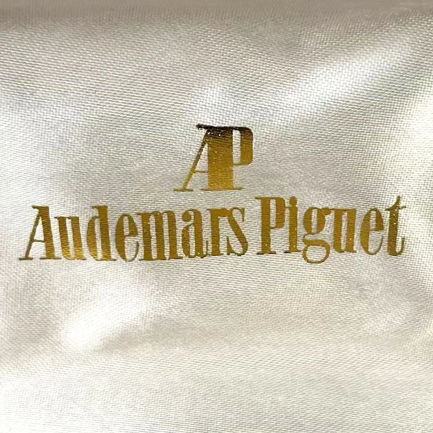 Audemars Piguet 1875 Blue Enamel Heritage Crest Cufflinks with Box
